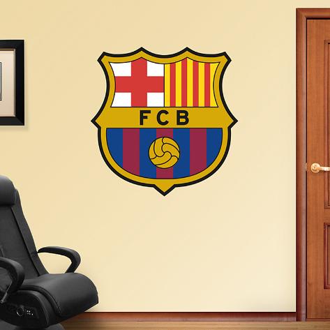 Barcelona FC Wall Sticker Nou Camp Logo Art Football Great Gift REMOVABLE